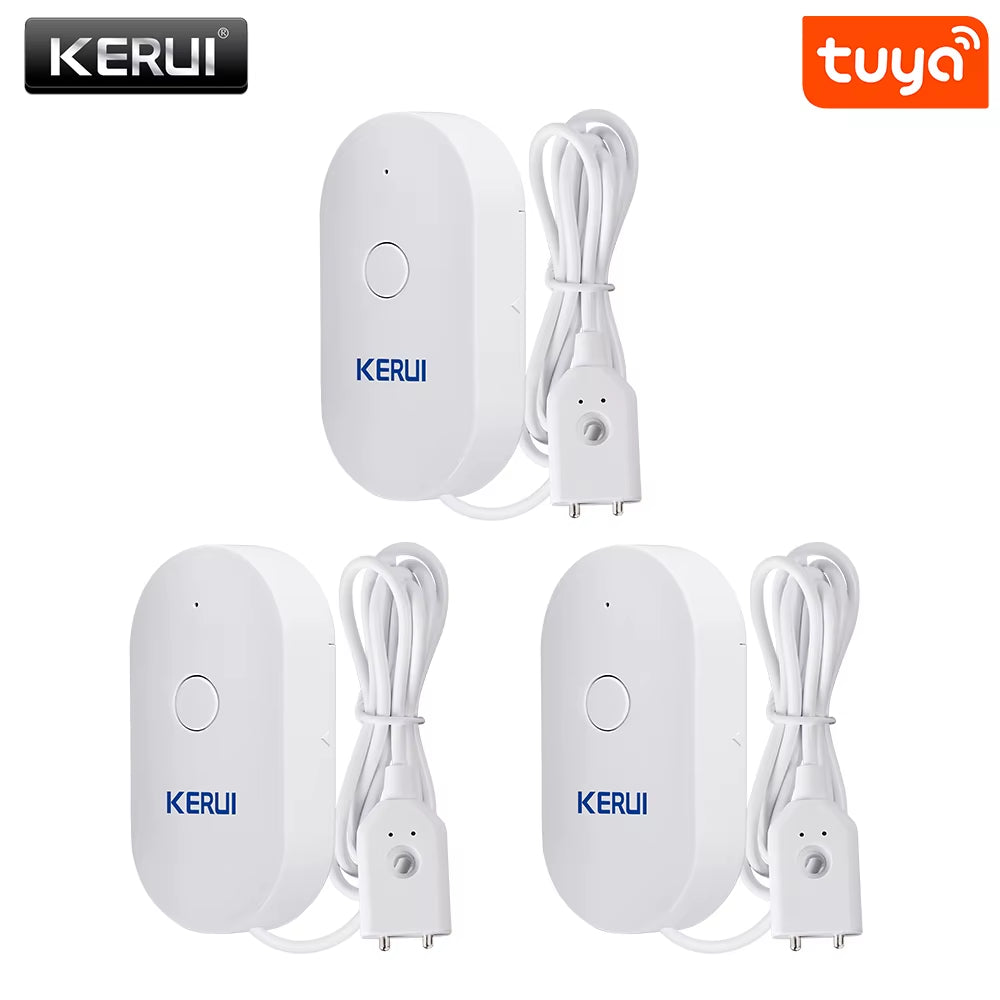 Wifi Water Sensor Smart Home Kitchen Water Leak Detector Tuya APP Monitoring of Leaks Phone Notification Security Alarm