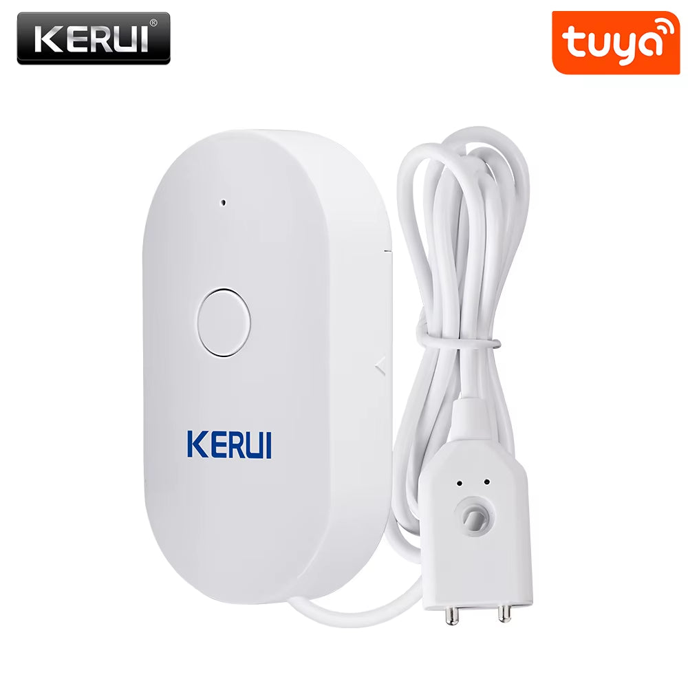 Wifi Water Sensor Smart Home Kitchen Water Leak Detector Tuya APP Monitoring of Leaks Phone Notification Security Alarm