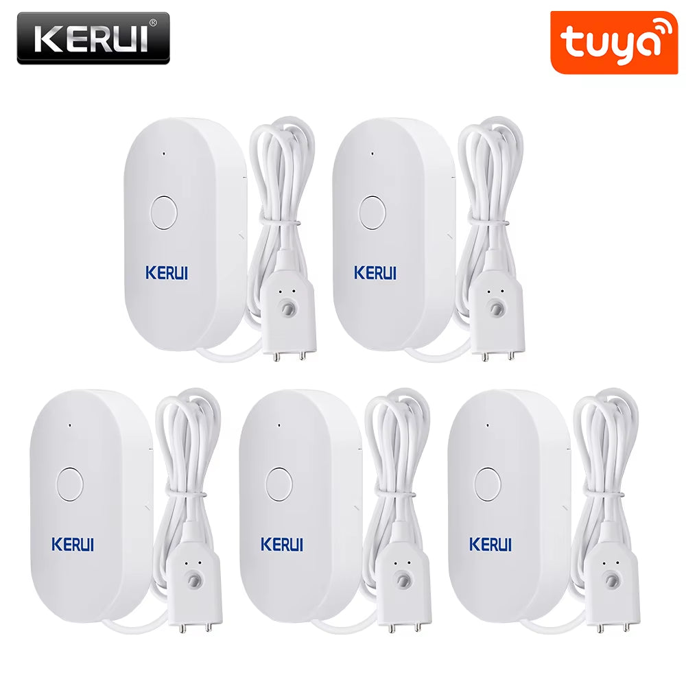 Wifi Water Sensor Smart Home Kitchen Water Leak Detector Tuya APP Monitoring of Leaks Phone Notification Security Alarm