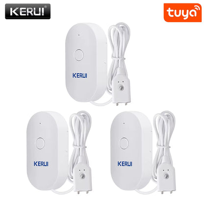Wifi Water Sensor Smart Home Kitchen Water Leak Detector Tuya APP Monitoring of Leaks Phone Notification Security Alarm